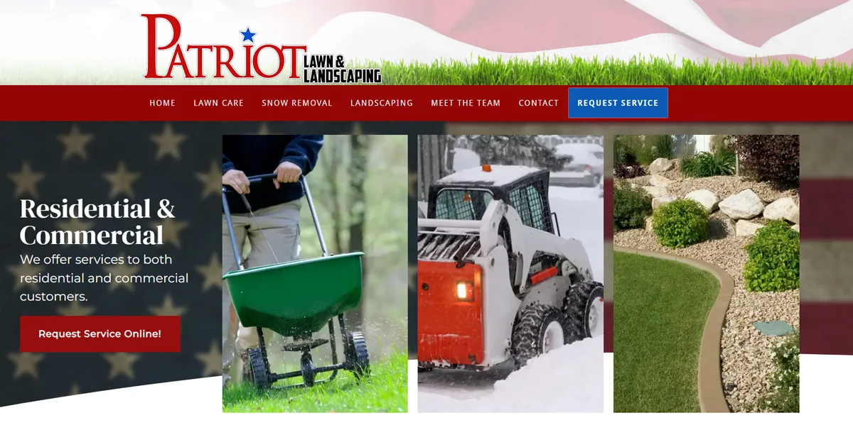 Patriot Lawn and Landscaping in Chippewa Falls, WI