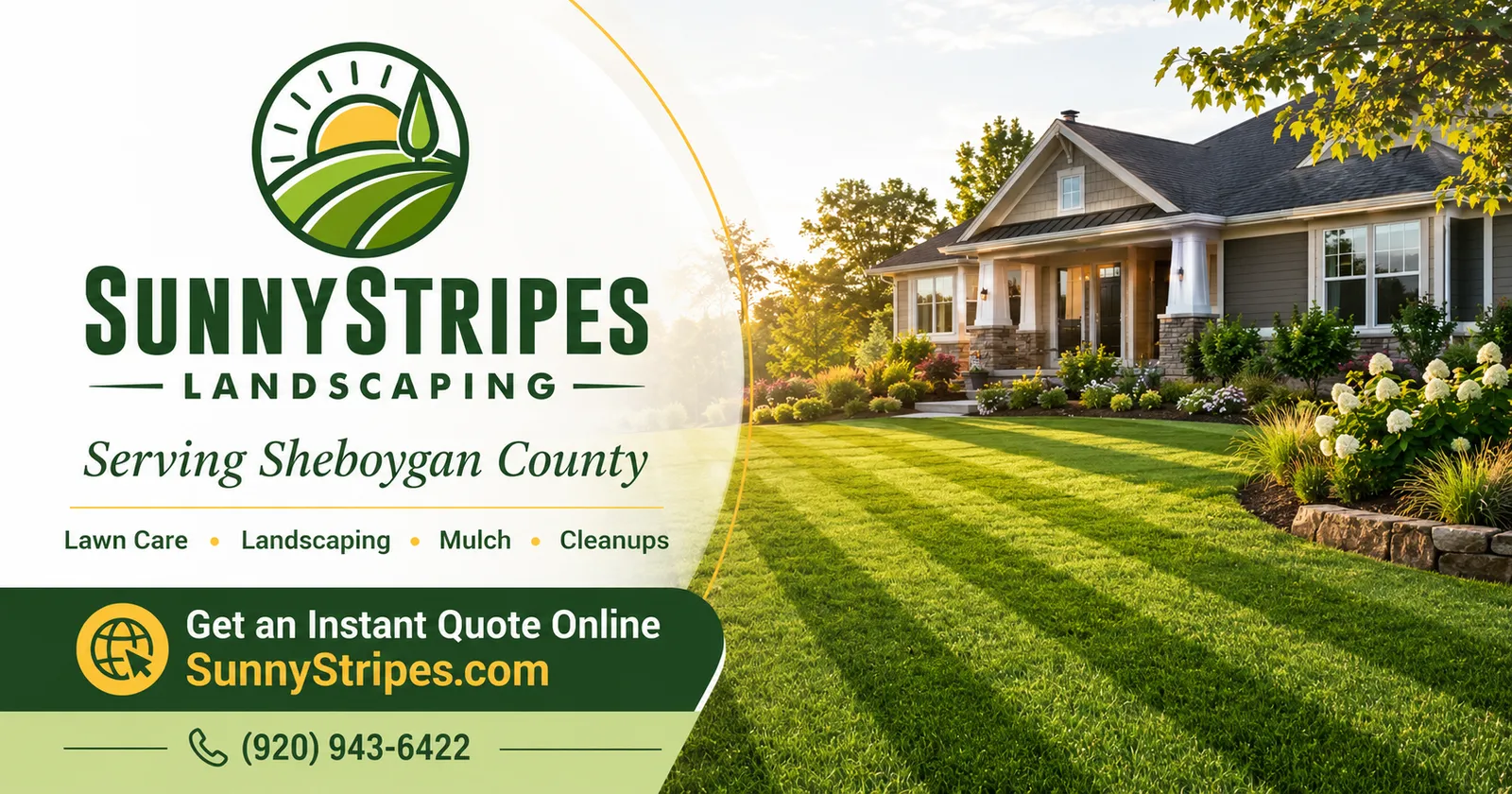 Sunny Stripes Landscaping in Sheboygan, WI