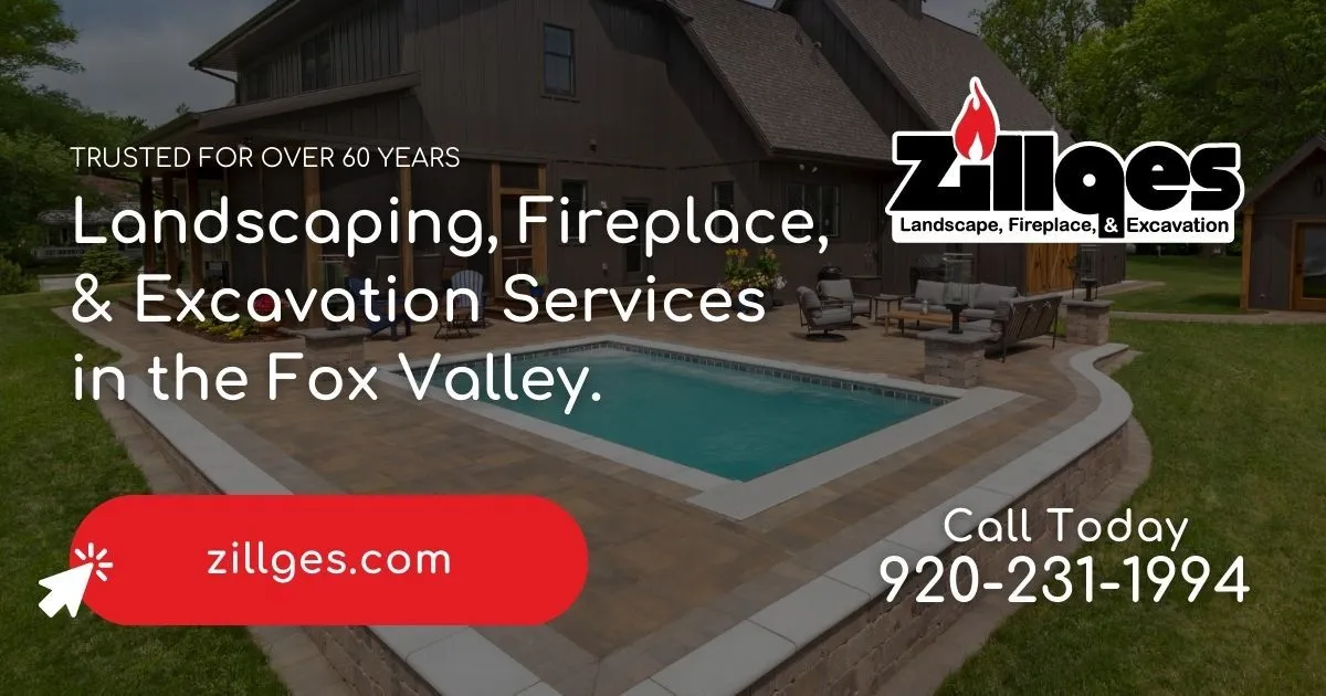 Zillges Landscape, Fireplace & Excavation in Oshkosh, WI